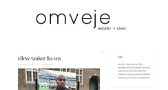Desktop Screenshot of omveje.com